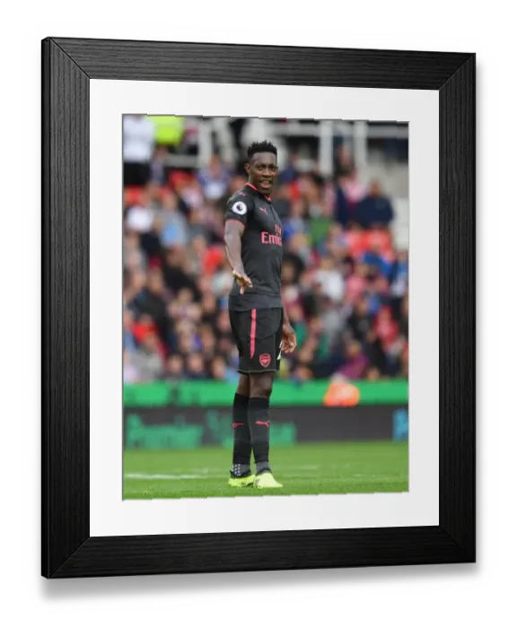 Framed Print : Danny Welbeck in Action: Arsenal vs. Stoke City, Premier League 2017-18 Framed Print : Danny Welbeck in Action: Arsenal vs. Stoke City, Premier League 2017-18