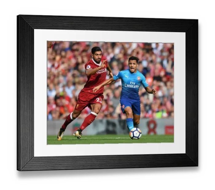 Framed Print : Sanchez vs. Can: A Premier League Rivalry - Liverpool vs. Arsenal Clash of Titans Framed Print : Sanchez vs. Can: A Premier League Rivalry - Liverpool vs. Arsenal Clash of Titans