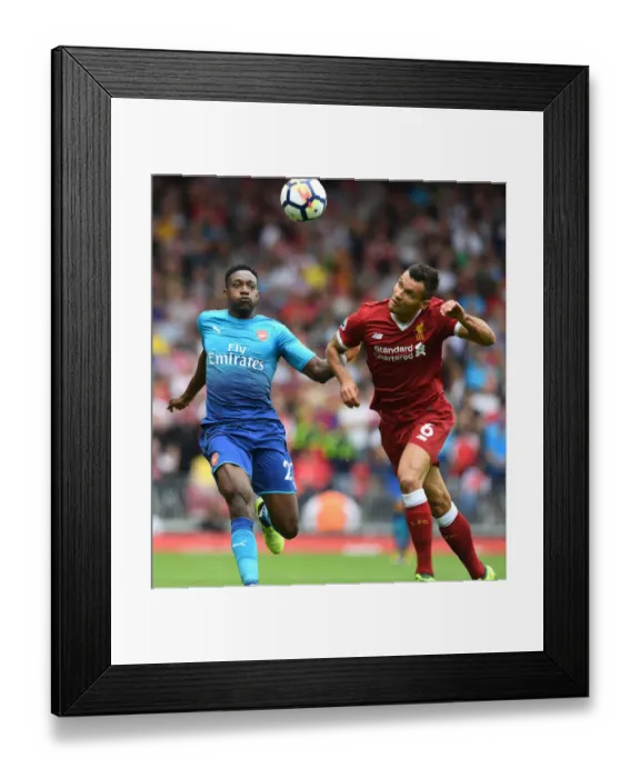 Framed Print : Clash at Anfield: Welbeck vs. Lovren - Liverpool vs. Arsenal, Premier League 2017-18 Framed Print : Clash at Anfield: Welbeck vs. Lovren - Liverpool vs. Arsenal, Premier League 2017-18
