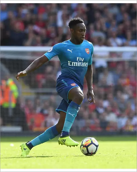 Danny Welbeck (Arsenal). Liverpool 4: 0 Arsenal. Premier League. Anfield, Liverpool