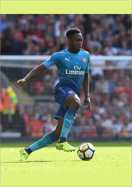 Danny Welbeck (Arsenal). Liverpool 4: 0 Arsenal. Premier League. Anfield, Liverpool