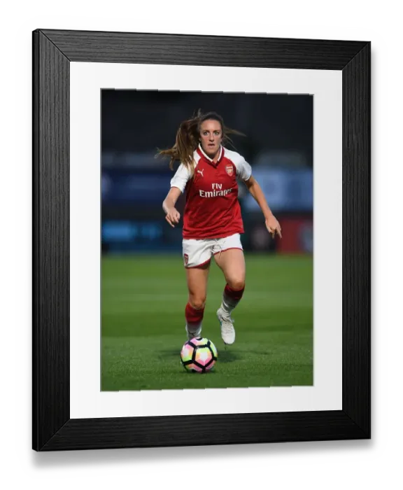 Framed Print : Arsenal's Lisa Evans in Action: Pre-Season Friendly vs Everton Ladies (2017-18) Framed Print : Arsenal's Lisa Evans in Action: Pre-Season Friendly vs Everton Ladies (2017-18)