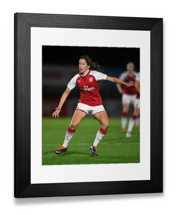 Framed Print : Ava Kuyken in Action: Arsenal Women vs Everton Ladies Pre-Season Match Framed Print : Ava Kuyken in Action: Arsenal Women vs Everton Ladies Pre-Season Match