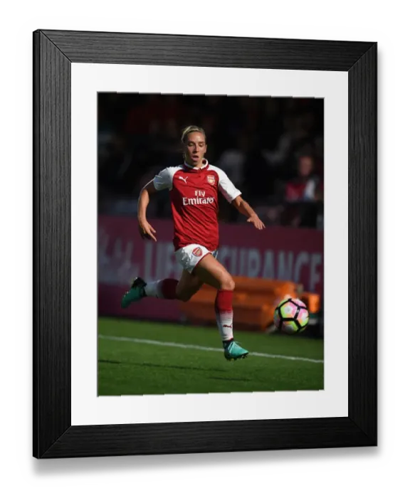 Framed Print : Jordan Nobbs of Arsenal in Action against Everton Ladies during Pre-Season Friendly Framed Print : Jordan Nobbs of Arsenal in Action against Everton Ladies during Pre-Season Friendly