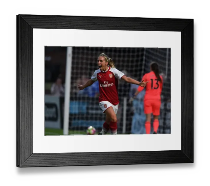 Framed Print : Jordan Nobbs Scores First Goal for Arsenal Ladies