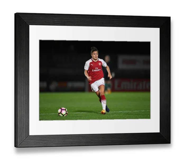 Framed Print : Arsenal's Jemma Rose in Action: Pre-Season Clash Against Everton Ladies Framed Print : Arsenal's Jemma Rose in Action: Pre-Season Clash Against Everton Ladies