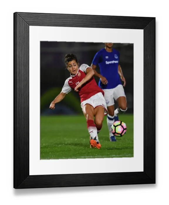 Framed Print : Jemma Rose in Action: Arsenal Women vs Everton Ladies Pre-Season Clash Framed Print : Jemma Rose in Action: Arsenal Women vs Everton Ladies Pre-Season Clash