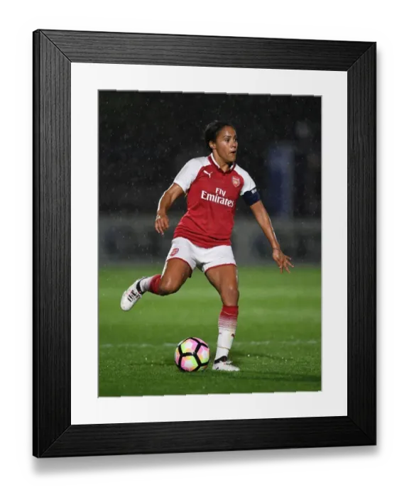 Framed Print : Arsenal Ladies v Everton Ladies - Pre Season Friendly