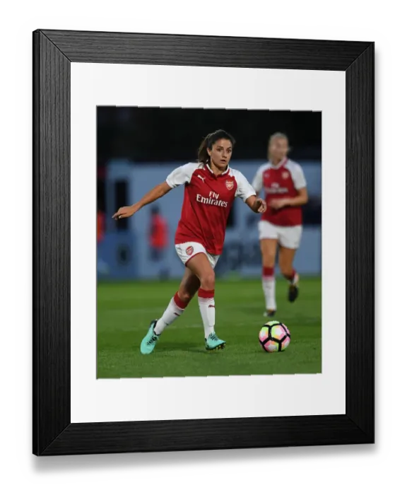 Framed Print : Arsenal's Danielle van de Donk in Action: Pre-Season Clash Against Everton Ladies Framed Print : Arsenal's Danielle van de Donk in Action: Pre-Season Clash Against Everton Ladies