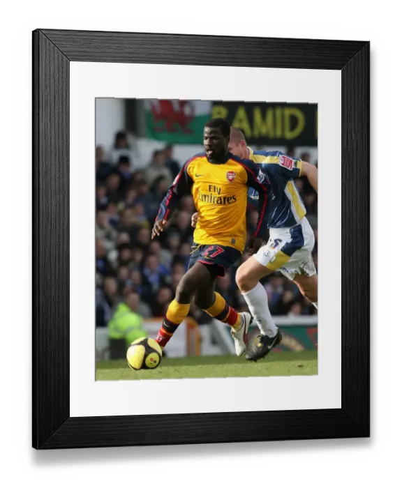 Framed Print : Emmnauel Eboue (Arsenal) Framed Print : Emmnauel Eboue (Arsenal)