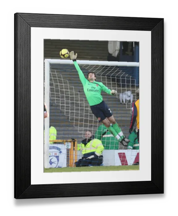 Framed Print : Fabianski's Determined Performance: Arsenal vs. Cardiff City, FA Cup 2009 Framed Print : Fabianski's Determined Performance: Arsenal vs. Cardiff City, FA Cup 2009