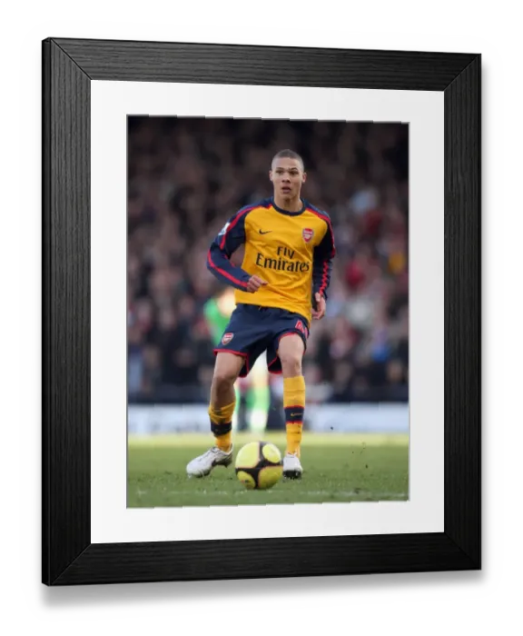 Framed Print : Kieran Gibbs in Action: Arsenal vs. Cardiff City, FA Cup 4th Round, 2009 Framed Print : Kieran Gibbs in Action: Arsenal vs. Cardiff City, FA Cup 4th Round, 2009