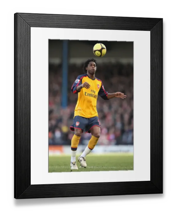 Framed Print : The FA Cup Showdown: A Scoreless Battle Between Arsenal's Alex Song and Cardiff City (25 / 1 / 09) Framed Print : The FA Cup Showdown: A Scoreless Battle Between Arsenal's Alex Song and Cardiff City (25 / 1 / 09)