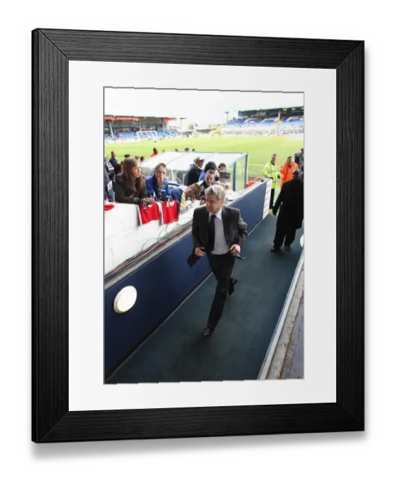 Framed Print : Arsene Wenger's FA Cup Standoff: A 0-0 Battle with Cardiff City Framed Print : Arsene Wenger's FA Cup Standoff: A 0-0 Battle with Cardiff City