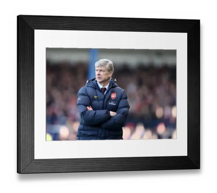 Framed Print : Arsene Wenger at Ninian Park: A 0-0 FA Cup Standoff with Cardiff City Framed Print : Arsene Wenger at Ninian Park: A 0-0 FA Cup Standoff with Cardiff City