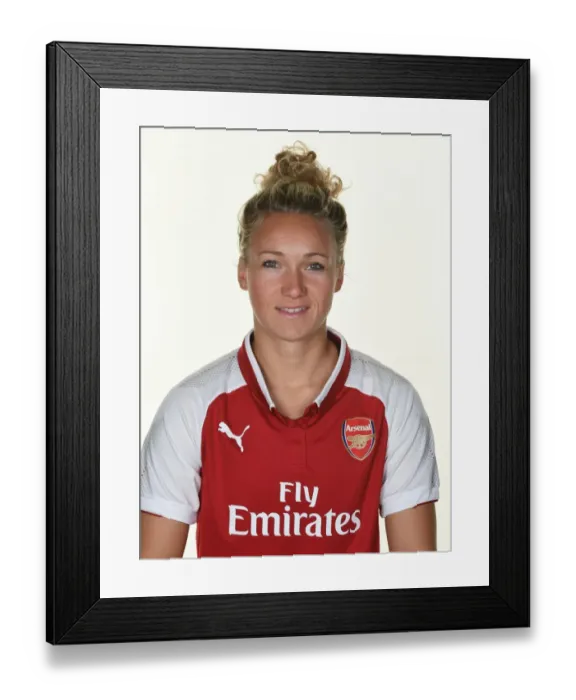 Framed Print : Arsenal Women's Team: Josephine Henning at 2017 Photocall Framed Print : Arsenal Women's Team: Josephine Henning at 2017 Photocall