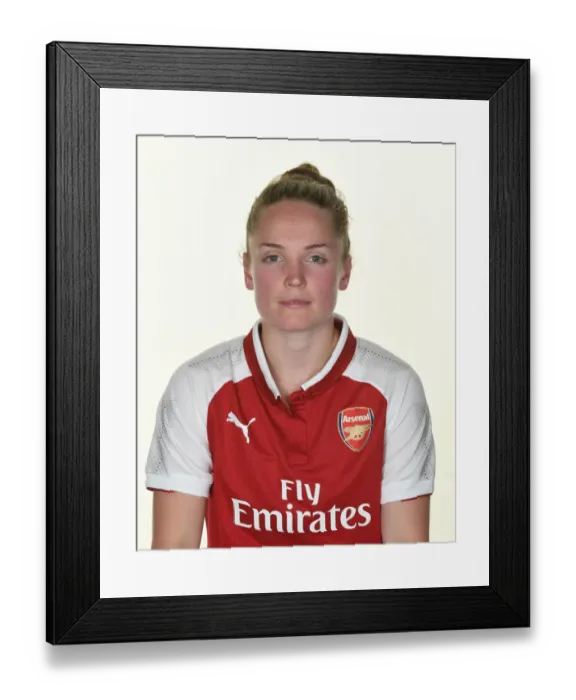 Framed Print : Arsenal Women's Team: Kim Little at 2017 Photocall