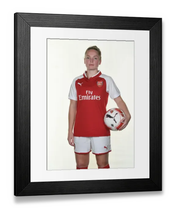 Framed Print : Arsenal Women's Team: Kim Little at 2017 Photocall