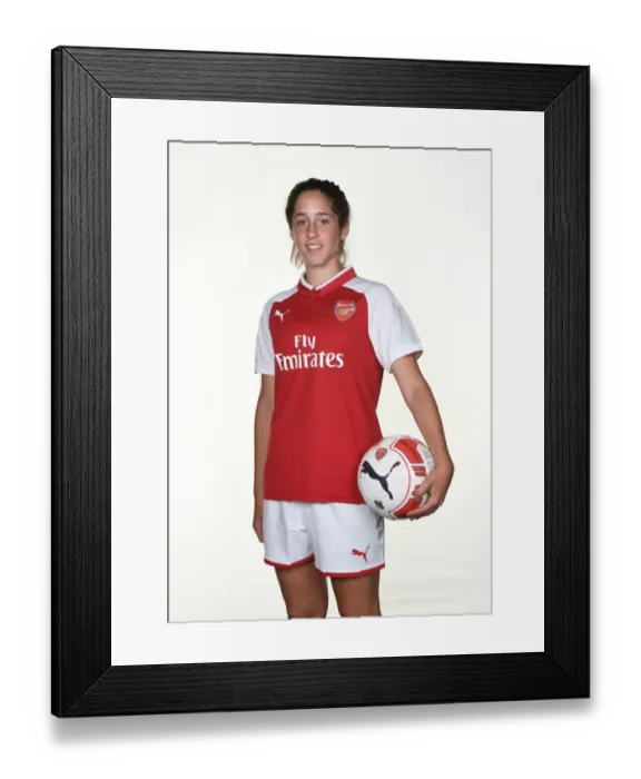 Framed Print : Arsenal Women's Star Ava Kuyken at 2017 Photocall