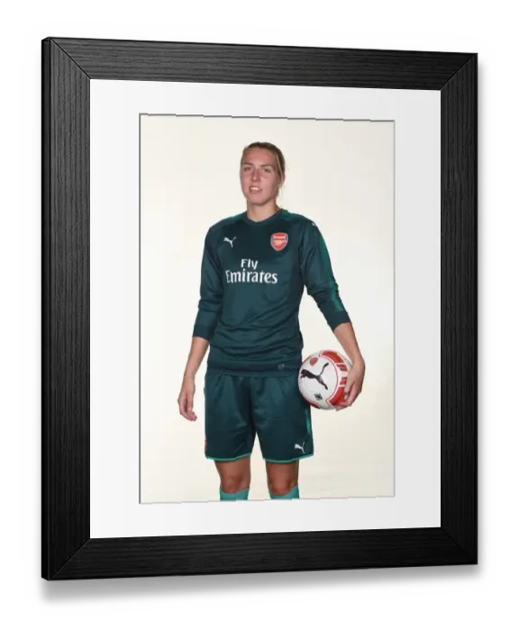 Framed Print : Arsenal Women's Team: Anna Moorhouse at 2017 Photocall Framed Print : Arsenal Women's Team: Anna Moorhouse at 2017 Photocall