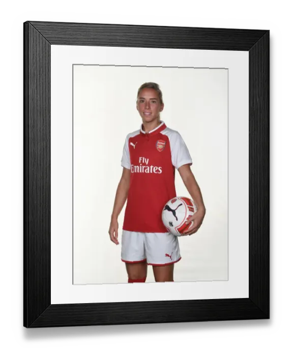 Framed Print : Jordan Nobbs: Arsenal Women's Star at 2017 Team Photocall Framed Print : Jordan Nobbs: Arsenal Women's Star at 2017 Team Photocall