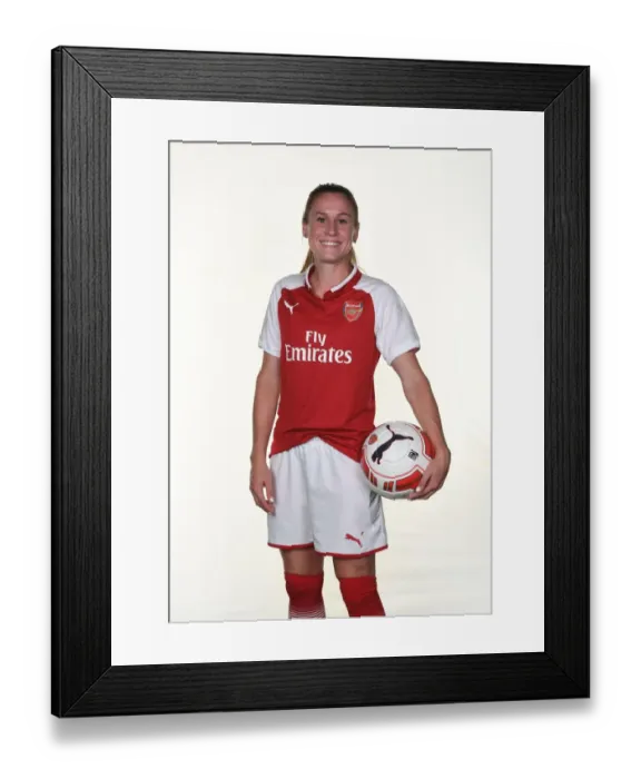 Framed Print : Arsenal Women's Team: Heather O'Reilly at 2017 Photocall Framed Print : Arsenal Women's Team: Heather O'Reilly at 2017 Photocall