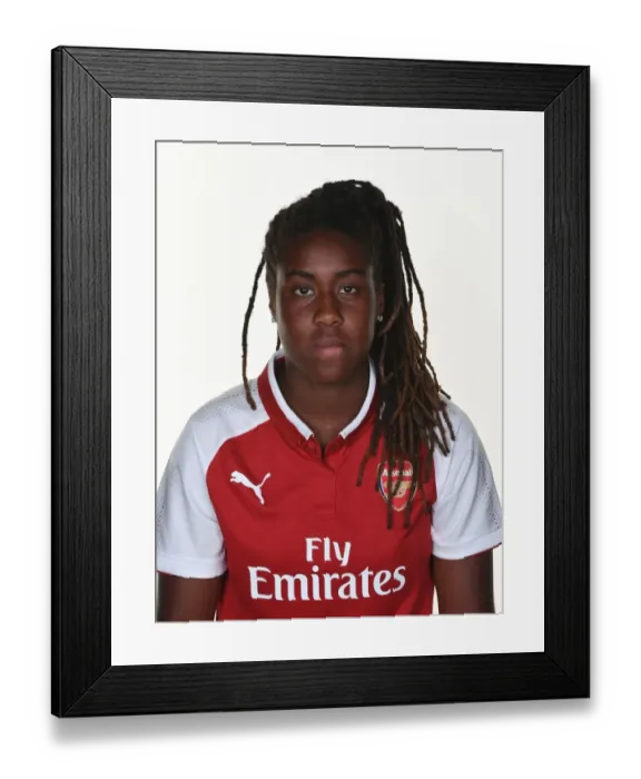 Framed Print : Arsenal Women's Team: Vyan Sampson at 2017 Photocall Framed Print : Arsenal Women's Team: Vyan Sampson at 2017 Photocall