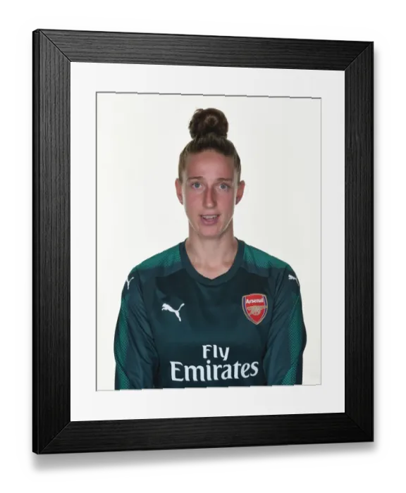 Framed Print : Arsenal Women's Team: Sari van Veenendaal at 2017 Photocall Framed Print : Arsenal Women's Team: Sari van Veenendaal at 2017 Photocall