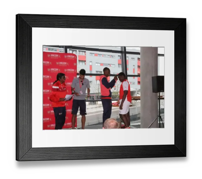 Framed Print : Arsenal Soccer School 2017: Train with Arsenal FC - Residential Camp Framed Print : Arsenal Soccer School 2017: Train with Arsenal FC - Residential Camp
