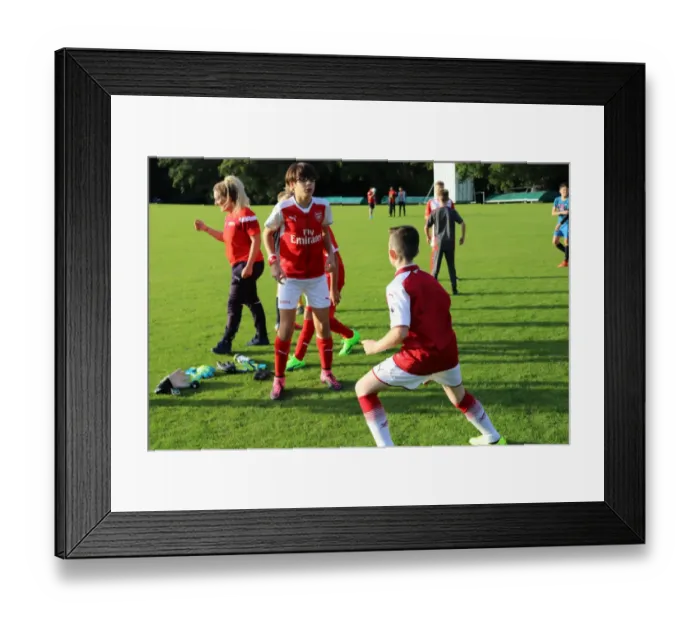 Framed Print : Arsenal FC Prints Soccer Schools: Arsenal Soccer School Residential Camp 2017 Framed Print : Arsenal FC Prints Soccer Schools: Arsenal Soccer School Residential Camp 2017
