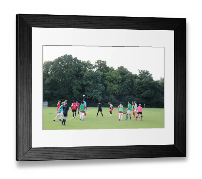 Framed Print : Arsenal Soccer School 2017: Train with Arsenal FC - Residential Camp