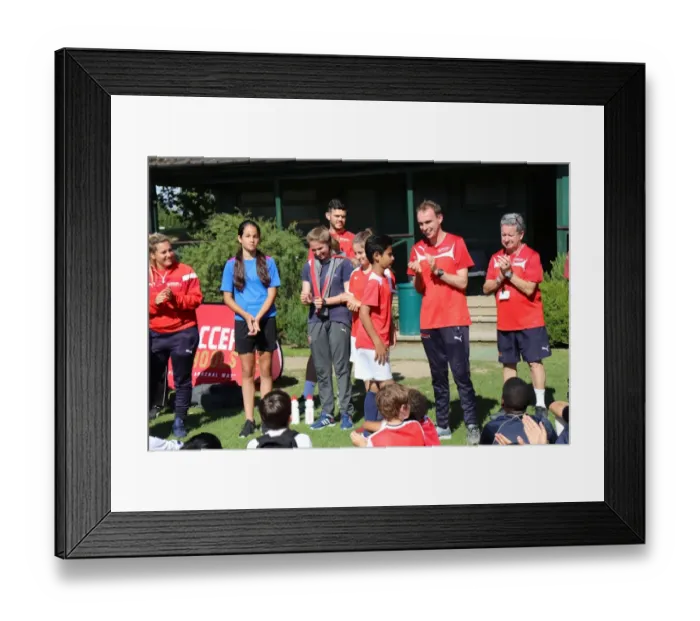 Framed Print : Arsenal Football Club Residential Soccer Camp 2017: Train like a Pro