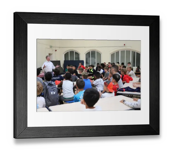 Framed Print : Arsenal Soccer Schools Residential Camp 2017: Train with Arsenal FC Framed Print : Arsenal Soccer Schools Residential Camp 2017: Train with Arsenal FC