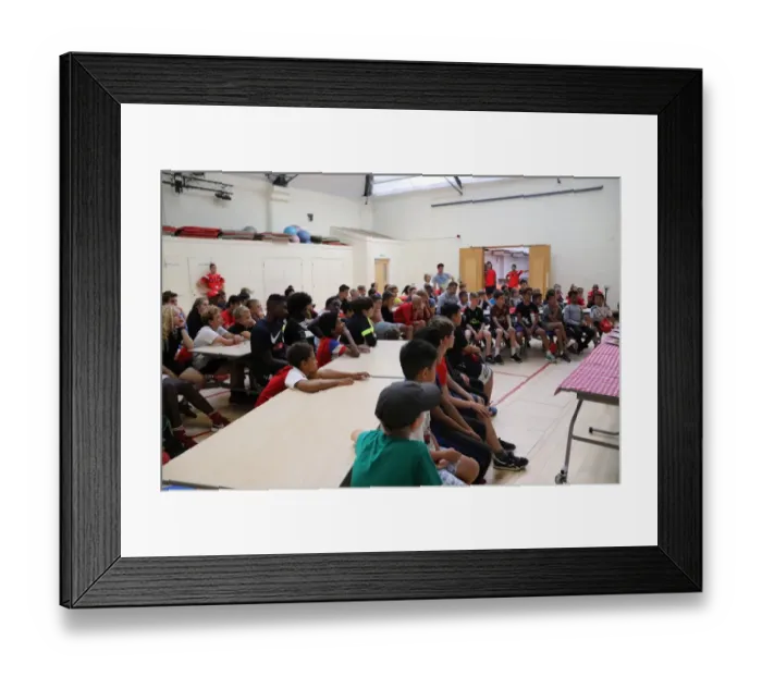Framed Print : Arsenal Soccer School Residential Camp 2017: Train with Arsenal FC