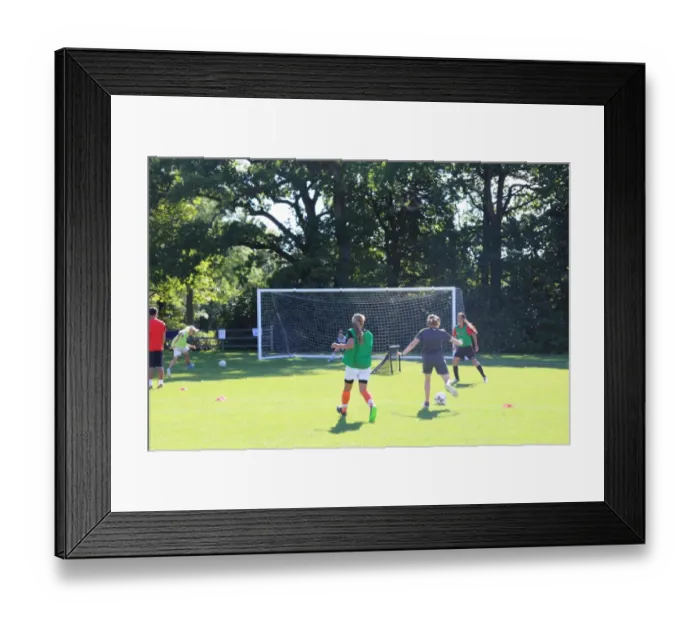 Framed Print : Arsenal FC Prints Soccer Schools: Arsenal Soccer School Residential Camp 2017
