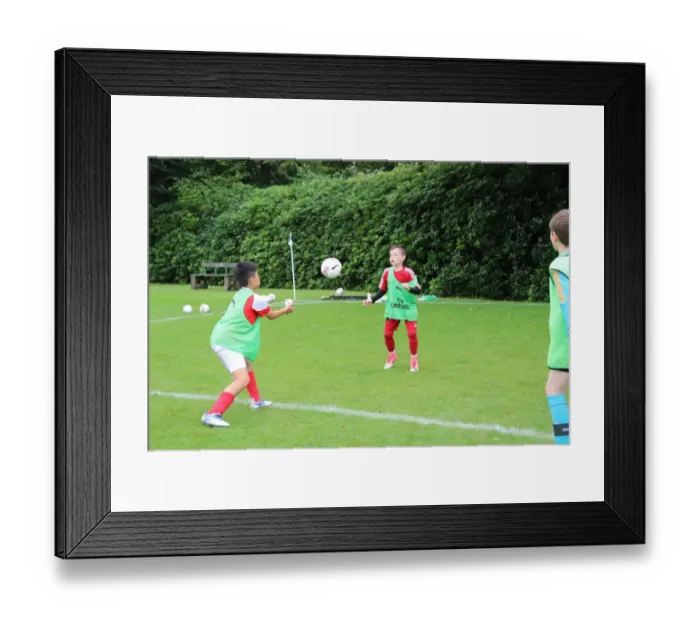 Framed Print : Arsenal FC Prints Soccer Schools: Arsenal Soccer School Residential Camp 2017