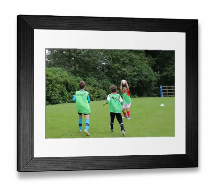 Framed Print : Arsenal Football Club: Train at the Arsenal Soccer School Residential Camp 2017