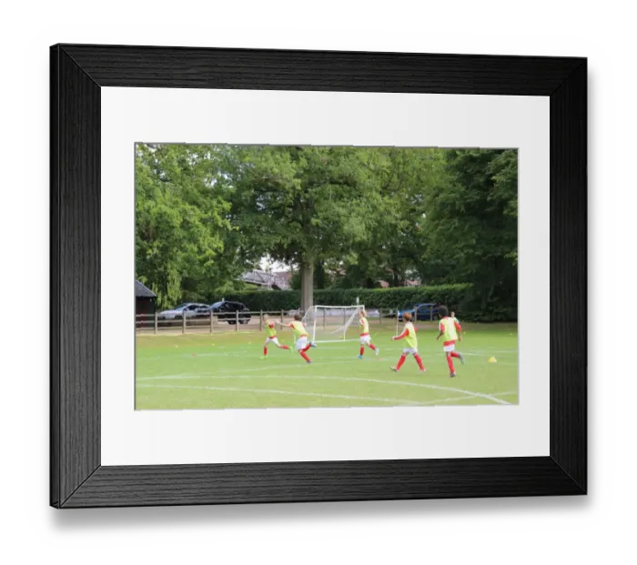 Framed Print : Arsenal Soccer School 2017: Train at Arsenal FC - Residential Camp