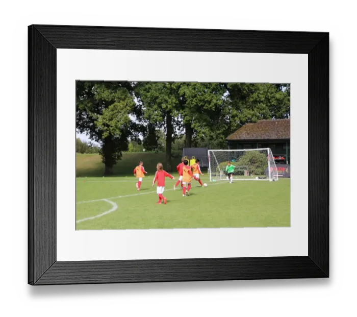 Framed Print : Arsenal Soccer School 2017: Train at Arsenal Football Club's Residential Camp