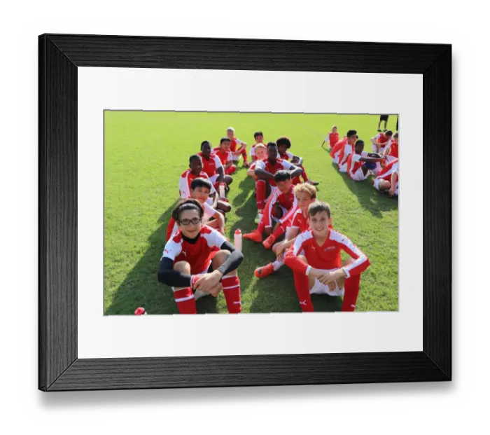 Framed Print : Arsenal Soccer School Residential Camp 2017: Train with Arsenal Football Club