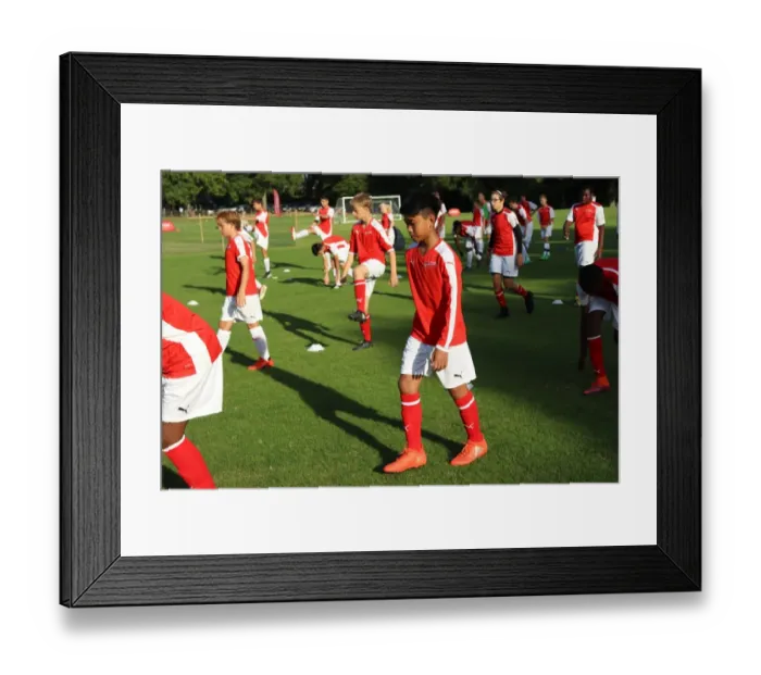 Framed Print : Arsenal Soccer School Residential Camp 2017: Train Like a Pro with Arsenal Football Club