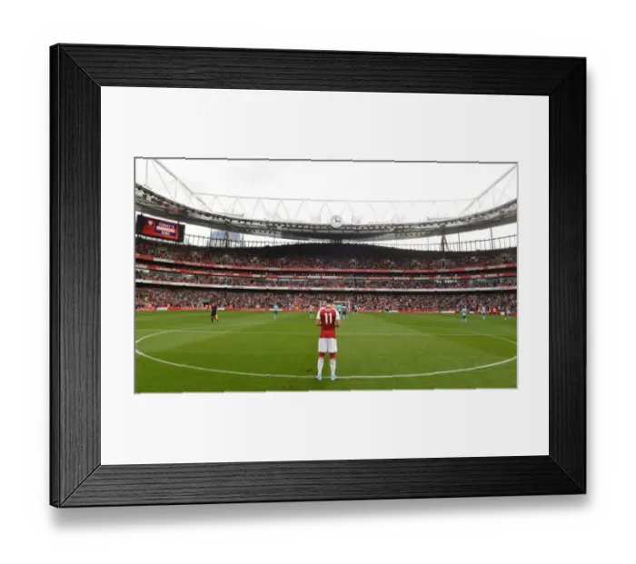 Framed Print : Mesut Ozil: Arsenal's Star Player Ready for Action Against AFC Bournemouth (2017-18) Framed Print : Mesut Ozil: Arsenal's Star Player Ready for Action Against AFC Bournemouth (2017-18)