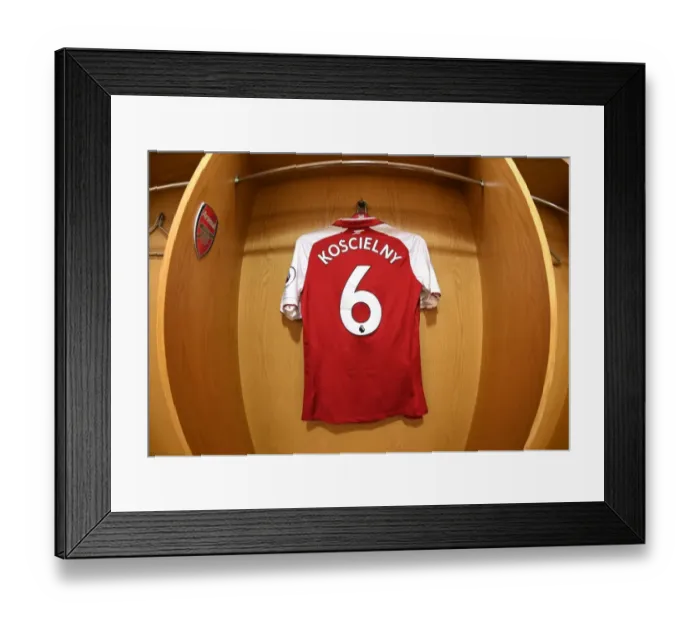 Framed Print : Laurent Koscielny: Arsenal Changing Room Moment before Arsenal vs AFC Bournemouth, 2017-18 Premier League Framed Print : Laurent Koscielny: Arsenal Changing Room Moment before Arsenal vs AFC Bournemouth, 2017-18 Premier League
