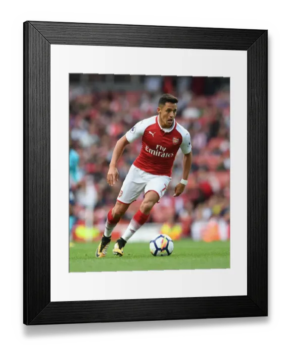 Framed Print : Alexis Sanchez in Action: Arsenal vs AFC Bournemouth, Premier League 2017-18 Framed Print : Alexis Sanchez in Action: Arsenal vs AFC Bournemouth, Premier League 2017-18