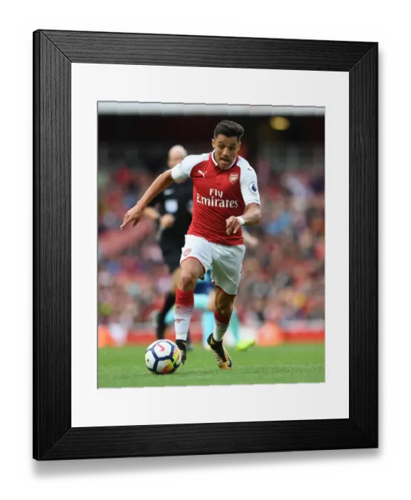 Framed Print : Alexis Sanchez in Action: Arsenal vs AFC Bournemouth, Premier League 2017-18 Framed Print : Alexis Sanchez in Action: Arsenal vs AFC Bournemouth, Premier League 2017-18