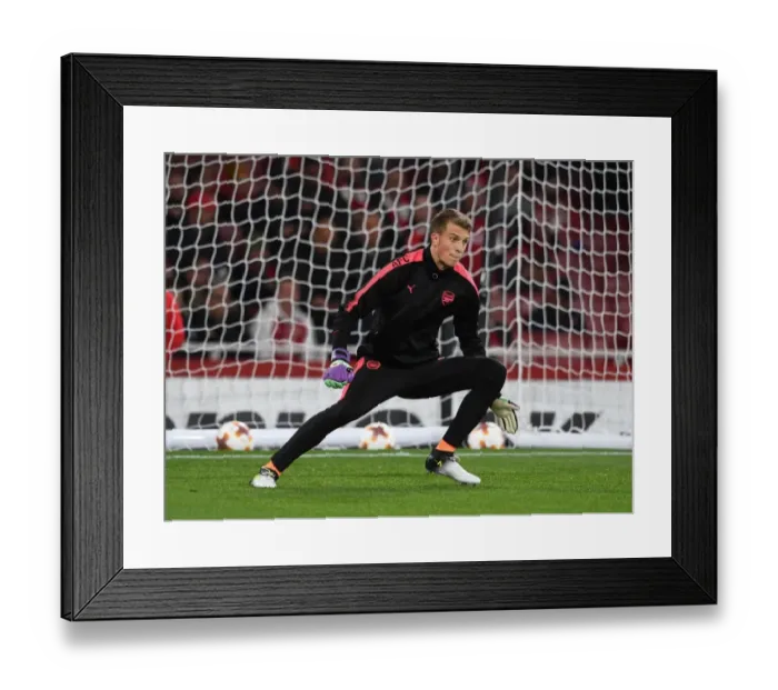 Framed Print : Matt Macey: Arsenal's Ready Reckoner Against 1. FC Koeln in Europa League