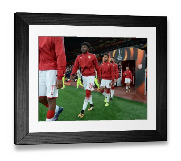 Framed Print : Ainsley Maitland-Niles (Arsenal). Arsenal 3: 1 FC Cologne. UEFA Europa League. Group H Framed Print : Ainsley Maitland-Niles (Arsenal). Arsenal 3: 1 FC Cologne. UEFA Europa League. Group H