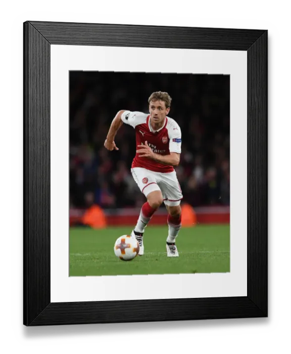Framed Print : Nacho Monreal in Action: Arsenal vs. 1. FC Koeln, Europa League 2017-18 Framed Print : Nacho Monreal in Action: Arsenal vs. 1. FC Koeln, Europa League 2017-18