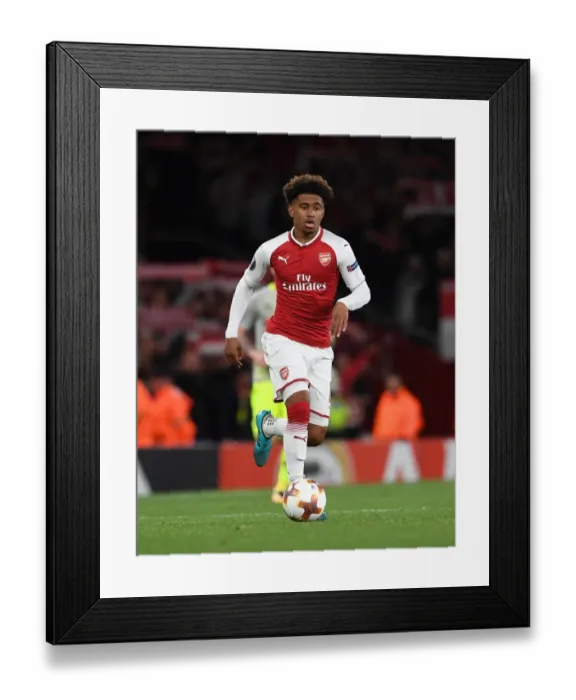 Framed Print : Reiss Nelson in Action: Arsenal vs. 1. FC Köln, Europa League 2017-18 Framed Print : Reiss Nelson in Action: Arsenal vs. 1. FC Köln, Europa League 2017-18