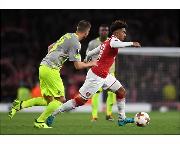 Reiss Nelson vs. Matthias Lehmann: Clash in the Europa League between Arsenal and 1. FC Koeln
